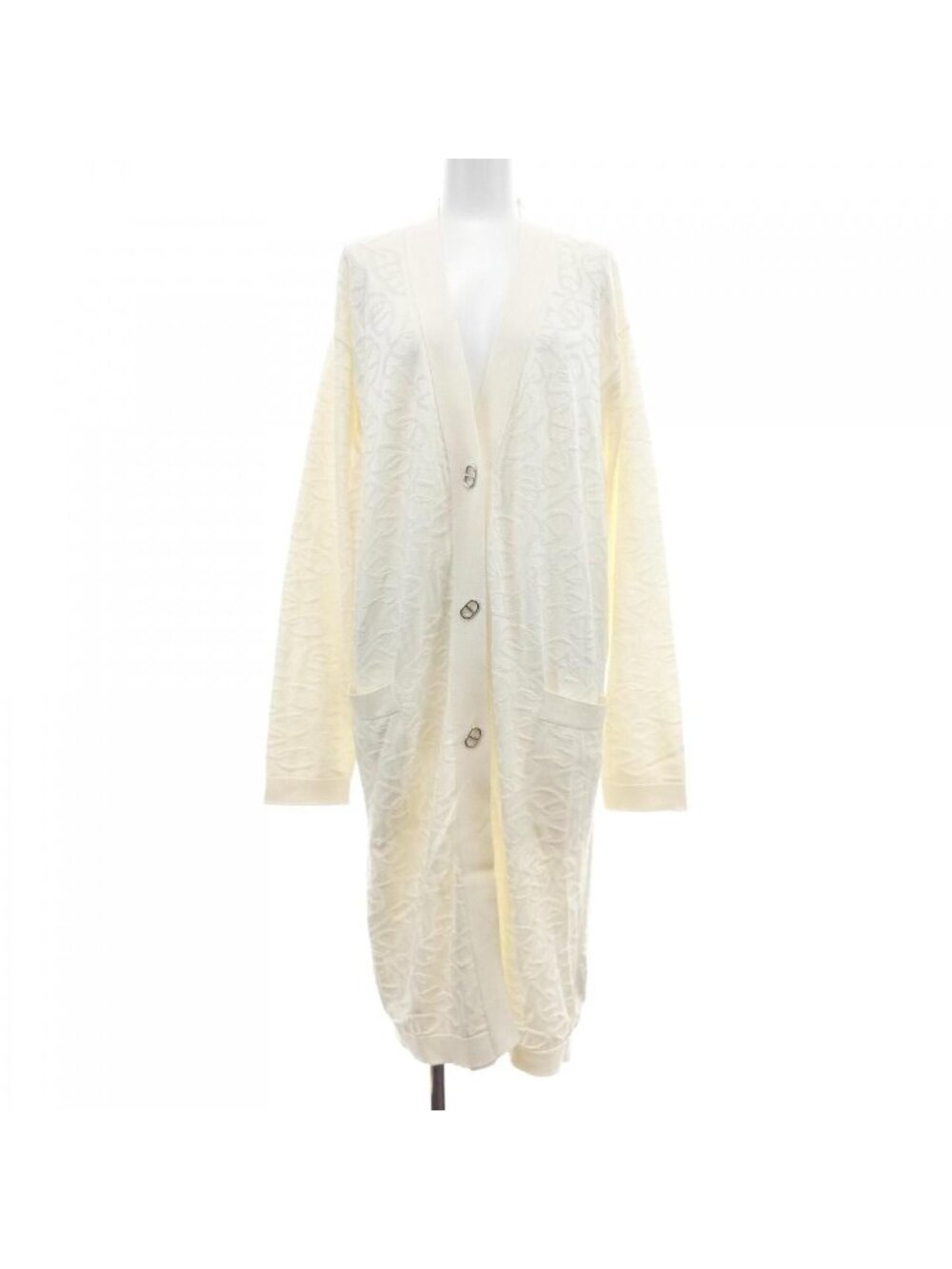 Hermes Naoussa Chaine D'ancre Long Cardigan